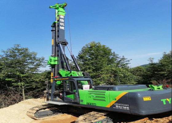 perfuração giratória Rig Machine 26rpm da perfuração hidráulica de 75Kn 20m