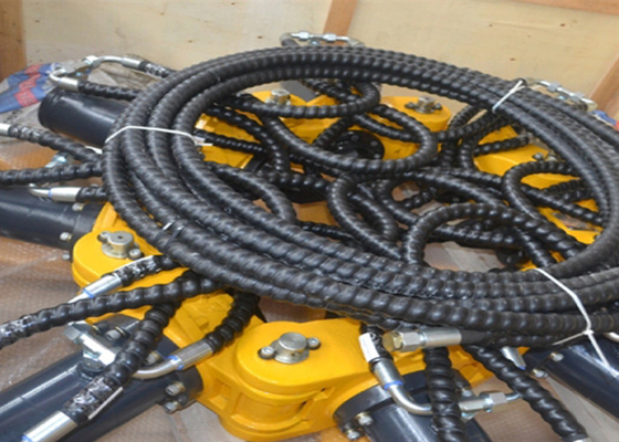 construção hidráulica do disjuntor 30L/Min Foundation Drilling Tools For da pilha de 600kN 150mm