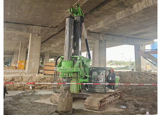 o equipamento 30rmp de 1800mm 28M Low Headroom Piling furou a máquina de perfuração da pilha