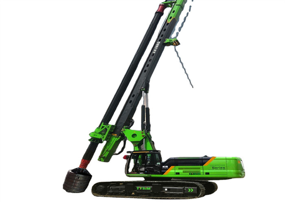 broca hidráulica Rig Mechanical de 2.8Km/H 3.8L 125KN/M Rotary Drilling Rig