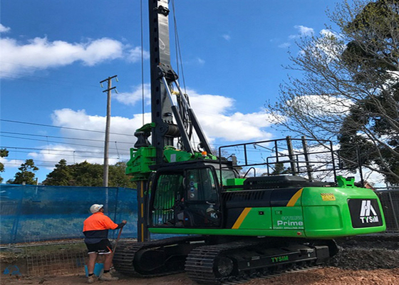 da máquina hidráulica da broca da esteira rolante de 600mm motorista multifuncional de Mounted Vibratory Pile da máquina escavadora