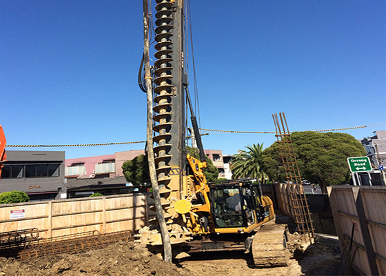 equipamento de perfuração giratório 34.3MPa da pilha da esteira rolante de 60m/Min Multifunctional Drilling Rig Machine