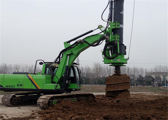 Máquina de Bore Pile 50kNm Mini Sheet Pile Driver Drilling da máquina escavadora para obras