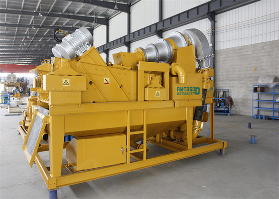 Máquina de Desander 100m3/M Mud Slurry Recycling da lama de perfuração do Hydrocyclone de RMT100A
