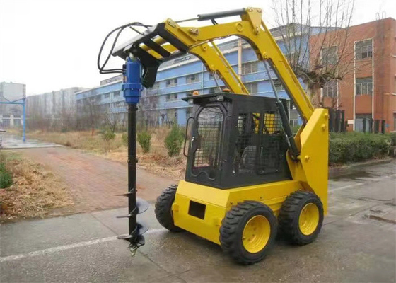 Acessório hidráulico Rig Ground Hog Earth Drill do eixo helicoidal de terra de Mini Excavator 80bar 240bar