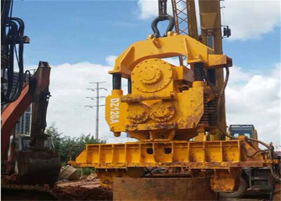 martelo de pilha hidráulico elétrico 10.5mm do Vibro da pilha de folha do martelo do Vibro da construção 120kW